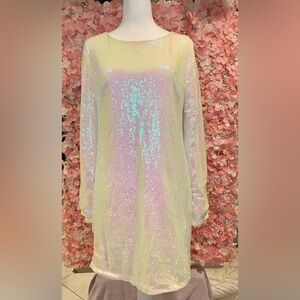 Charlotte Russe Sparkly Holiday Dress